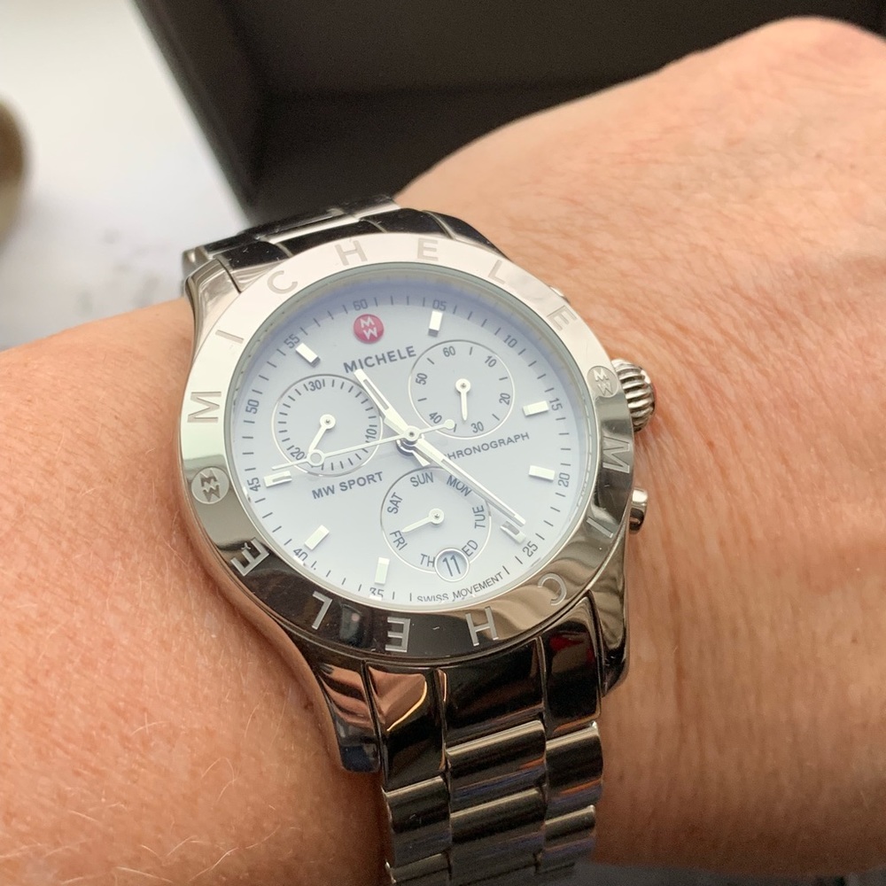 Michele Watch GENTLY used. Like new condition.